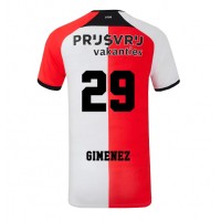 Billiga Feyenoord Santiago Gimenez #29 Hemma fotbollskläder 2024-25 Kortärmad